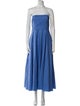 Reformation Strapless Long Dress