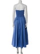 Reformation Strapless Long Dress