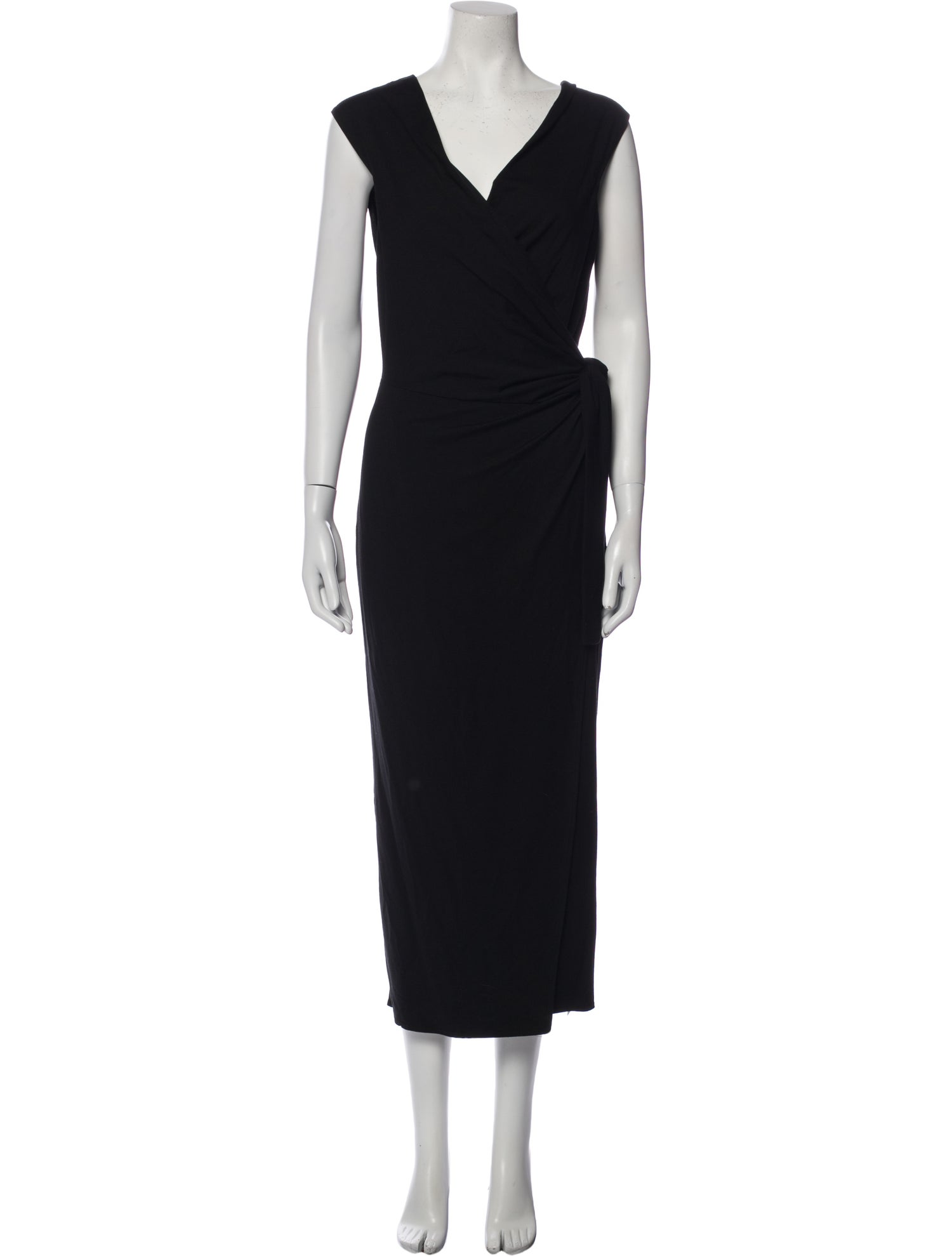 Reformation V-Neck Long Dress