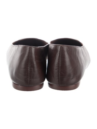 Reformation Leather Ballet Flats