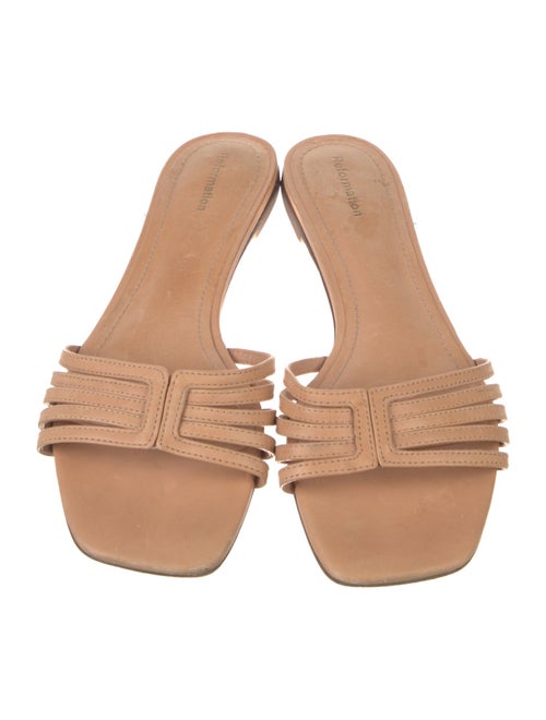 Reformation Leather Slides