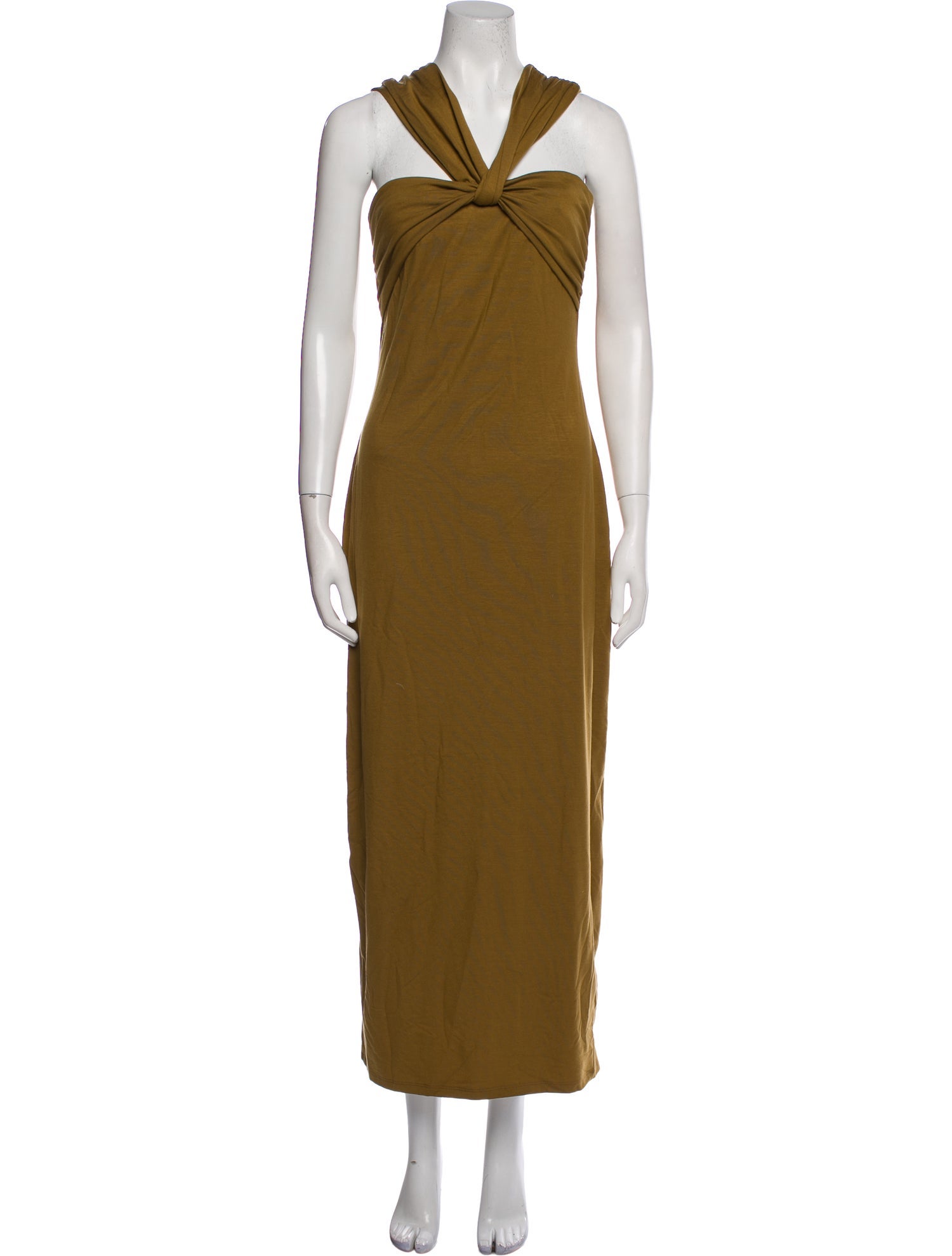 Reformation Halterneck Midi Length Dress w/ Tags