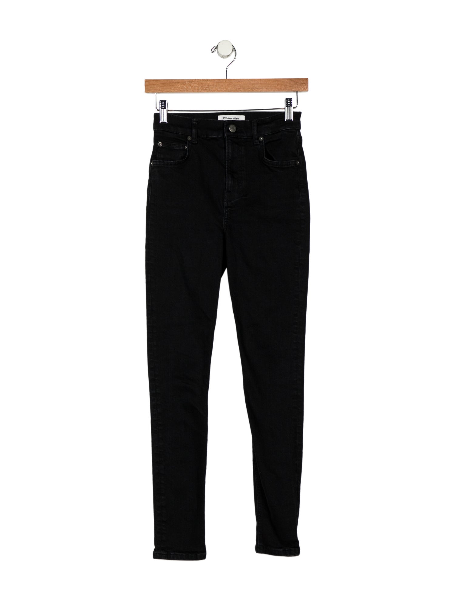 Reformation Mid-Rise Skinny Leg Jeans