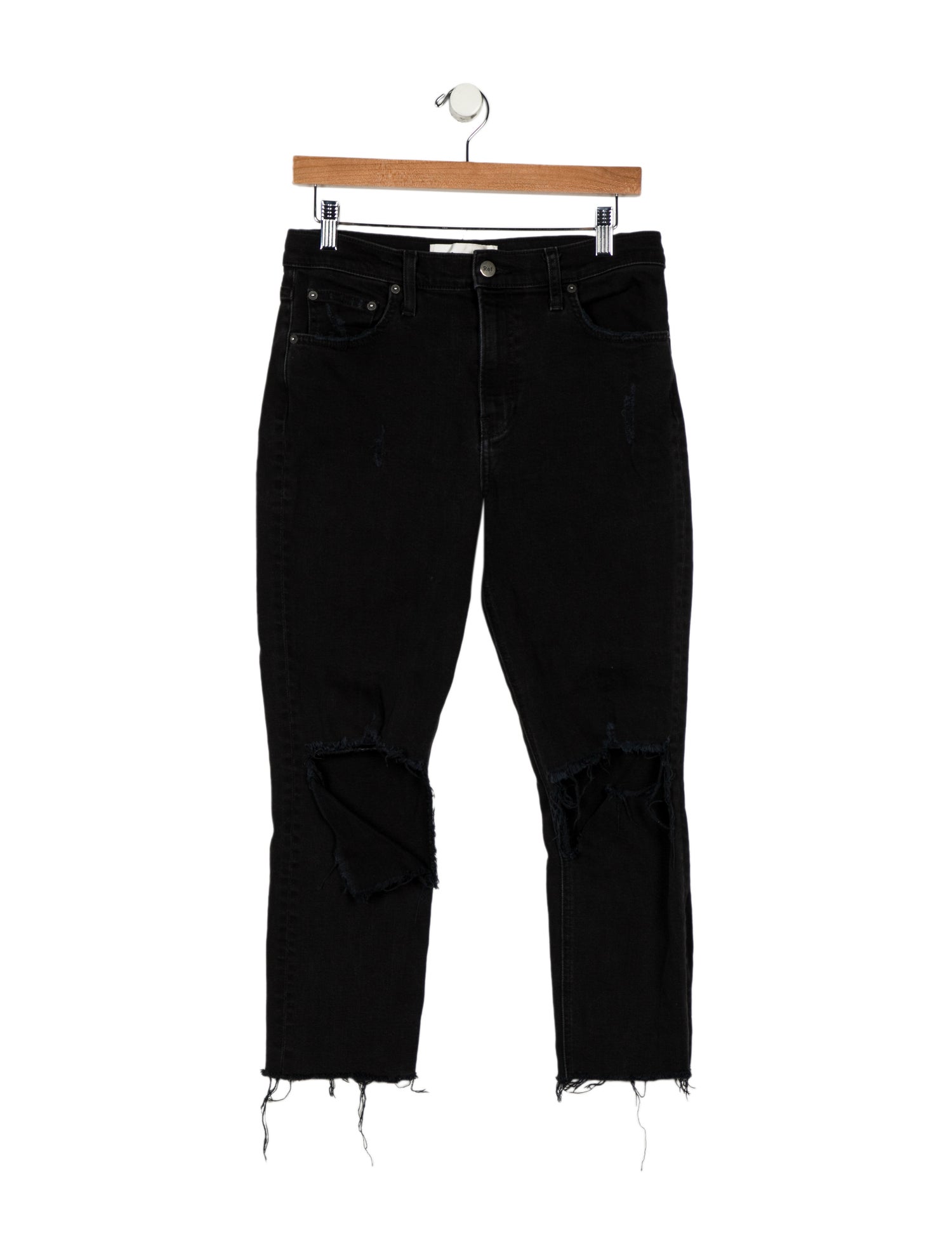 Reformation Mid-Rise Skinny Leg Jeans