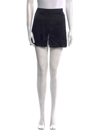Reformation Silk Mini Skirt