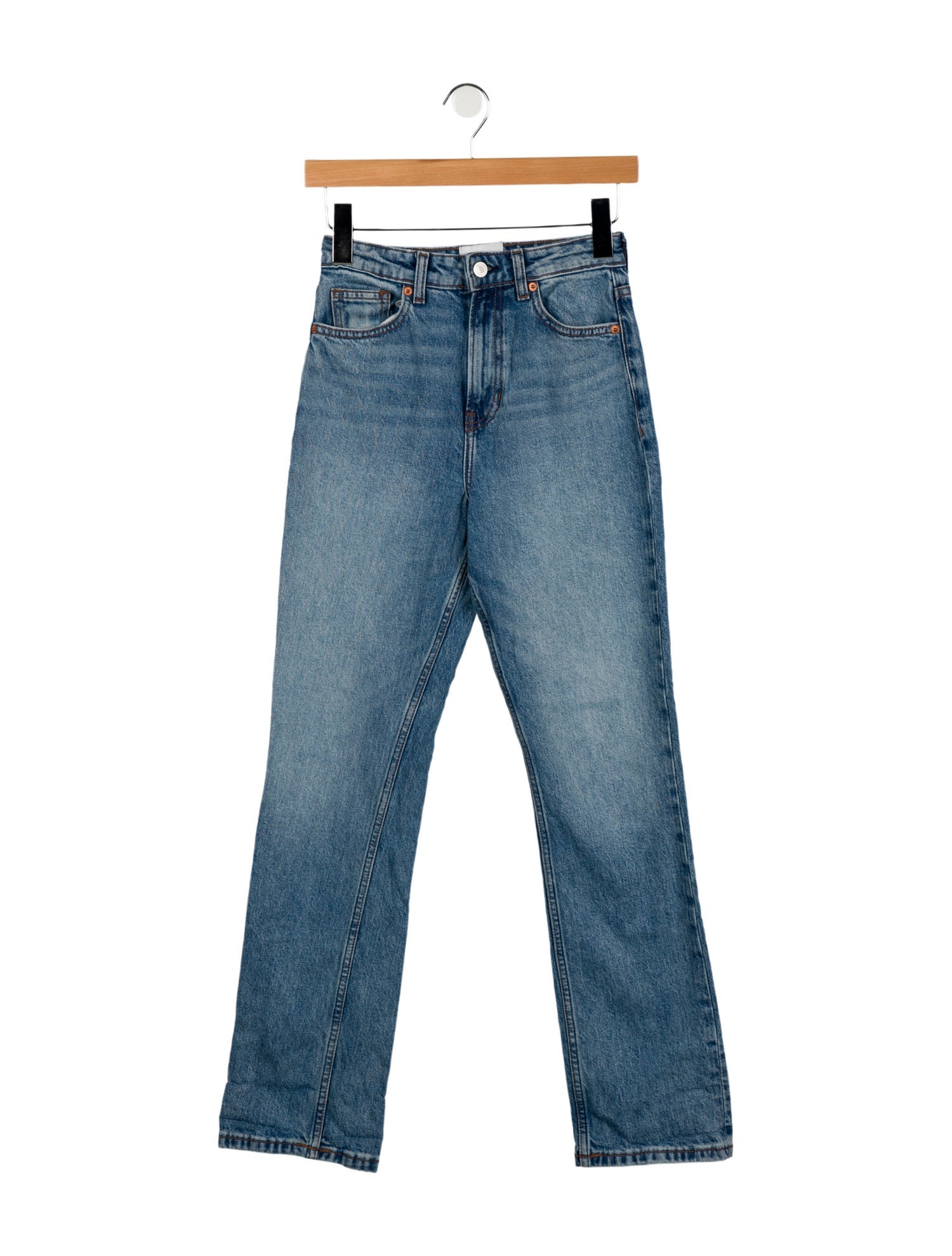 Reformation High-Rise Straight Leg Jeans