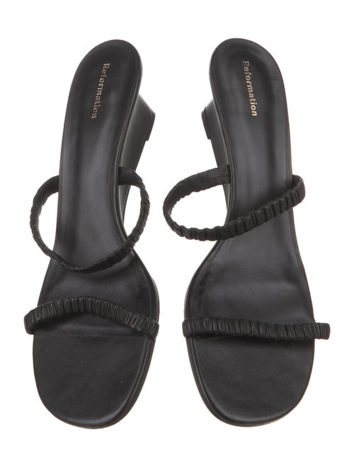 Reformation Leather Slides