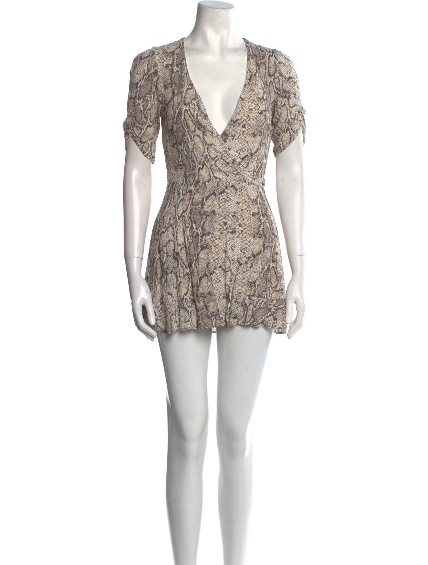 Reformation Animal Print Mini Dress w/ Tags