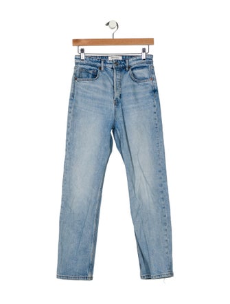 Reformation High-Rise Straight Leg Jeans