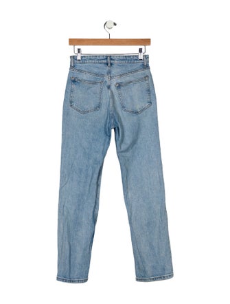 Reformation High-Rise Straight Leg Jeans