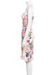 Reformation Floral Print Knee-Length Dress