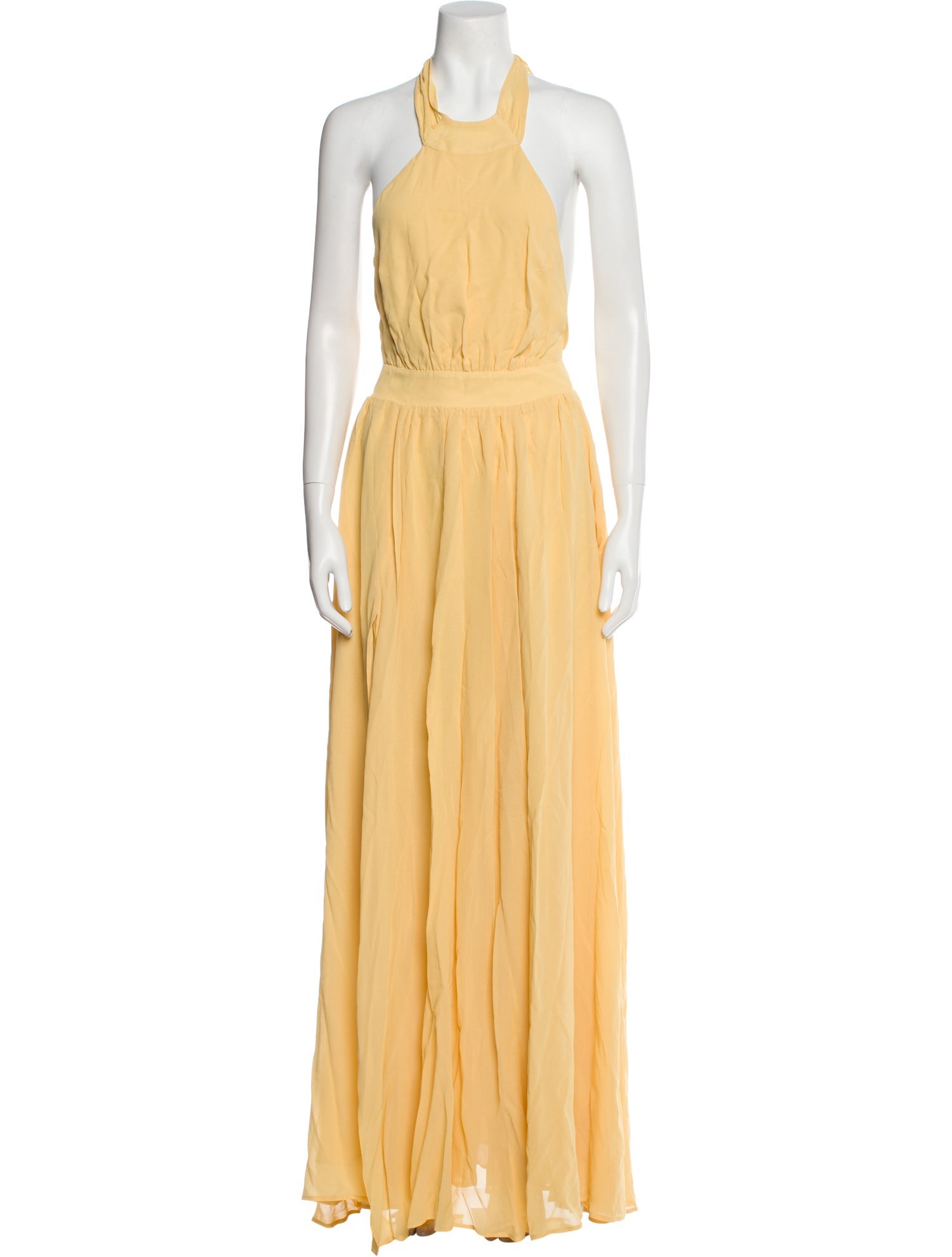 Reformation Halterneck Long Dress w/ Tags