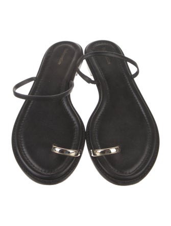 Reformation Leather Slingback Sandals