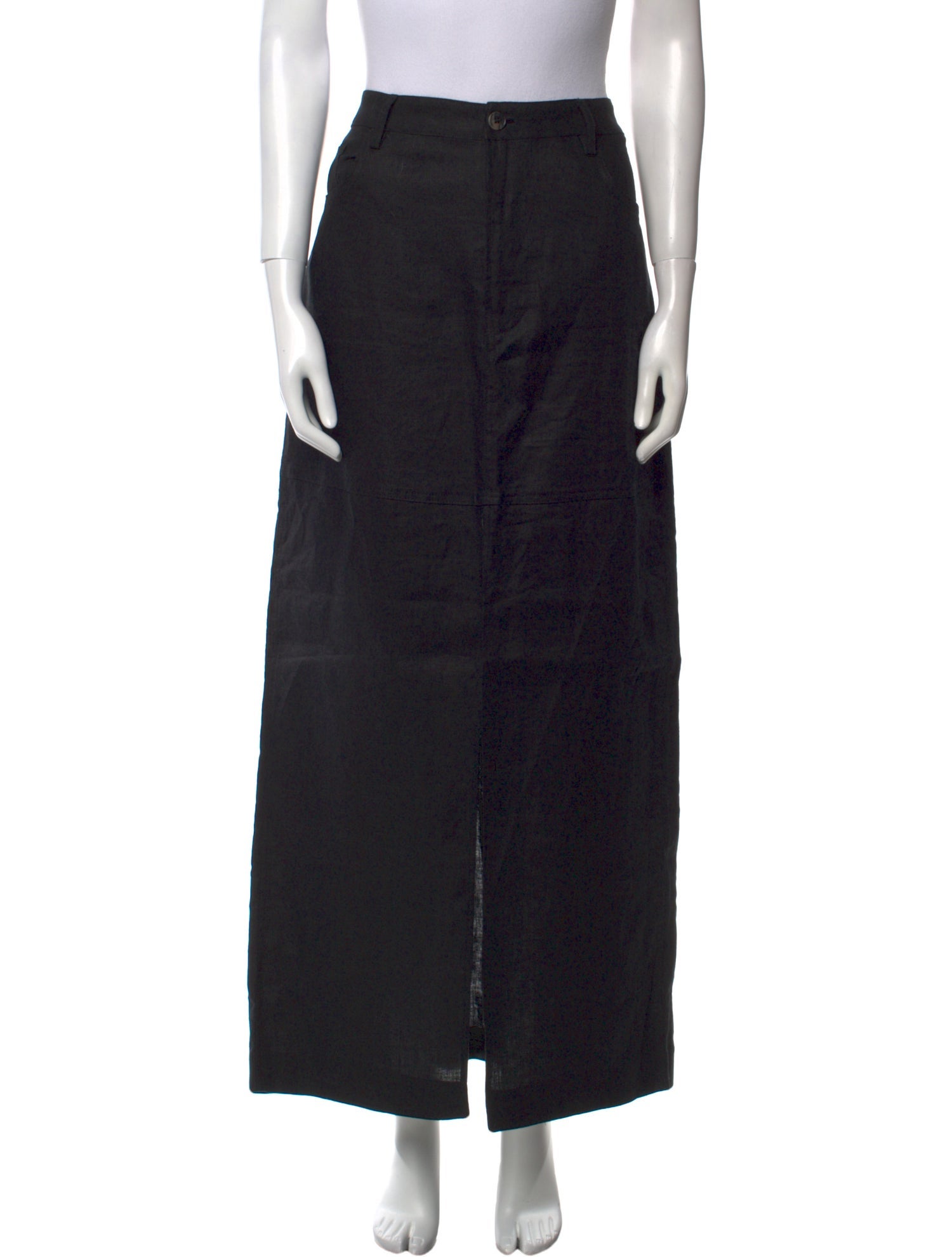 Reformation Linen Midi Length Skirt