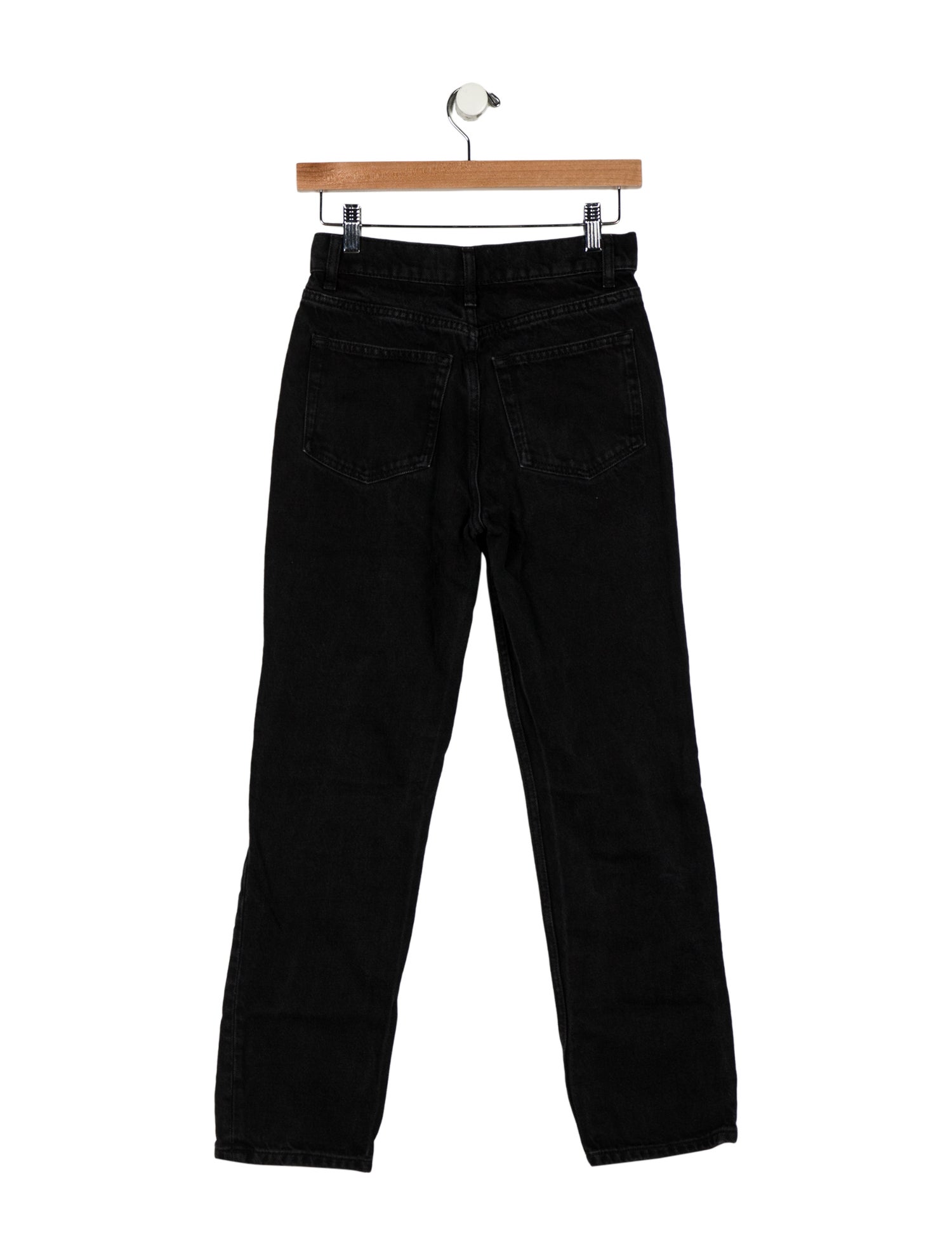 Reformation Mid-Rise Straight Leg Jeans