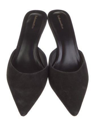 Reformation Suede Mules