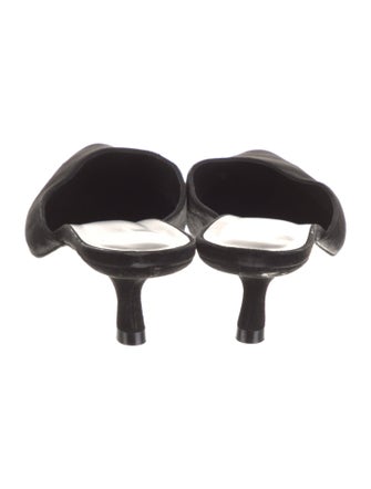 Reformation Suede Mules