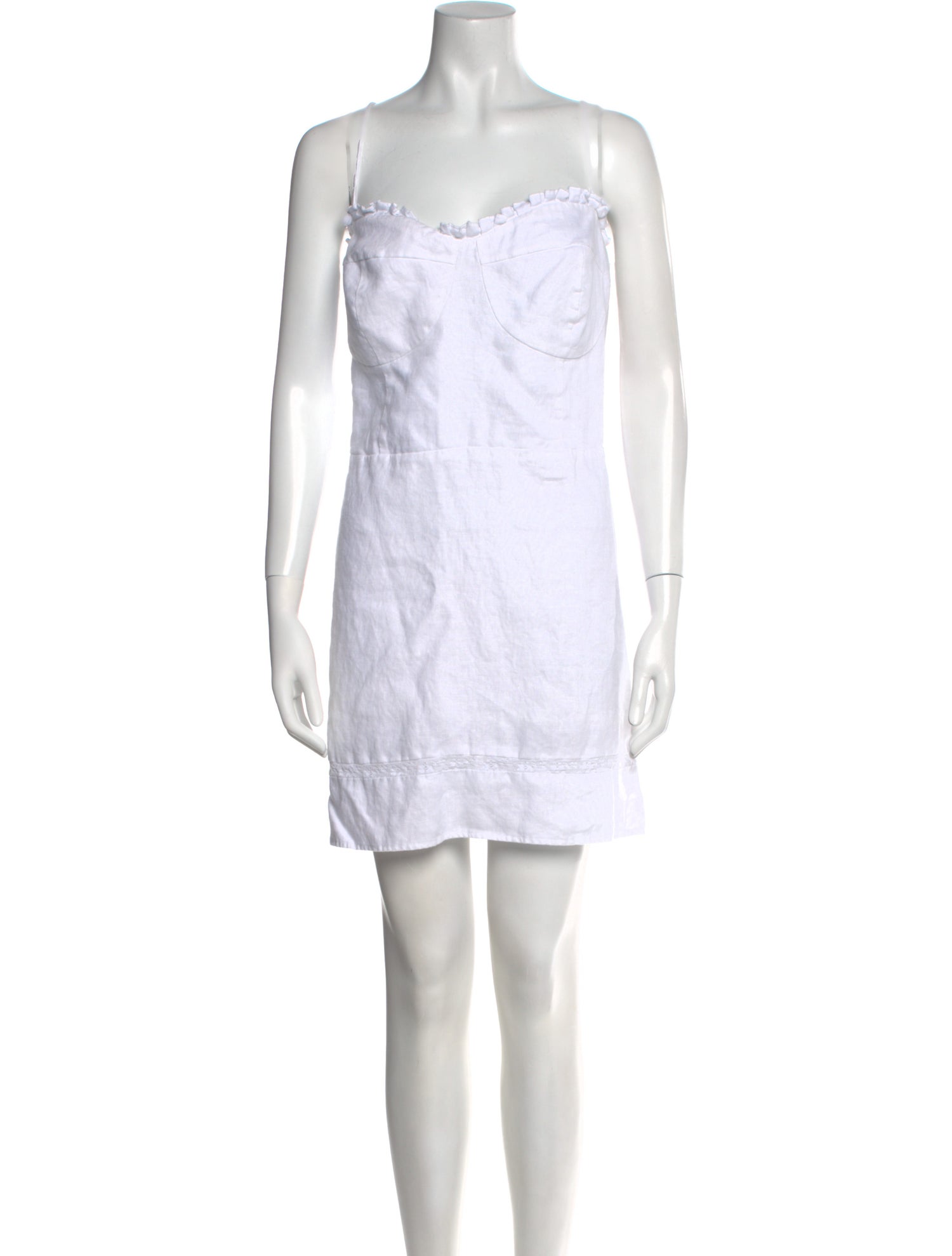 Reformation Strapless Mini Dress