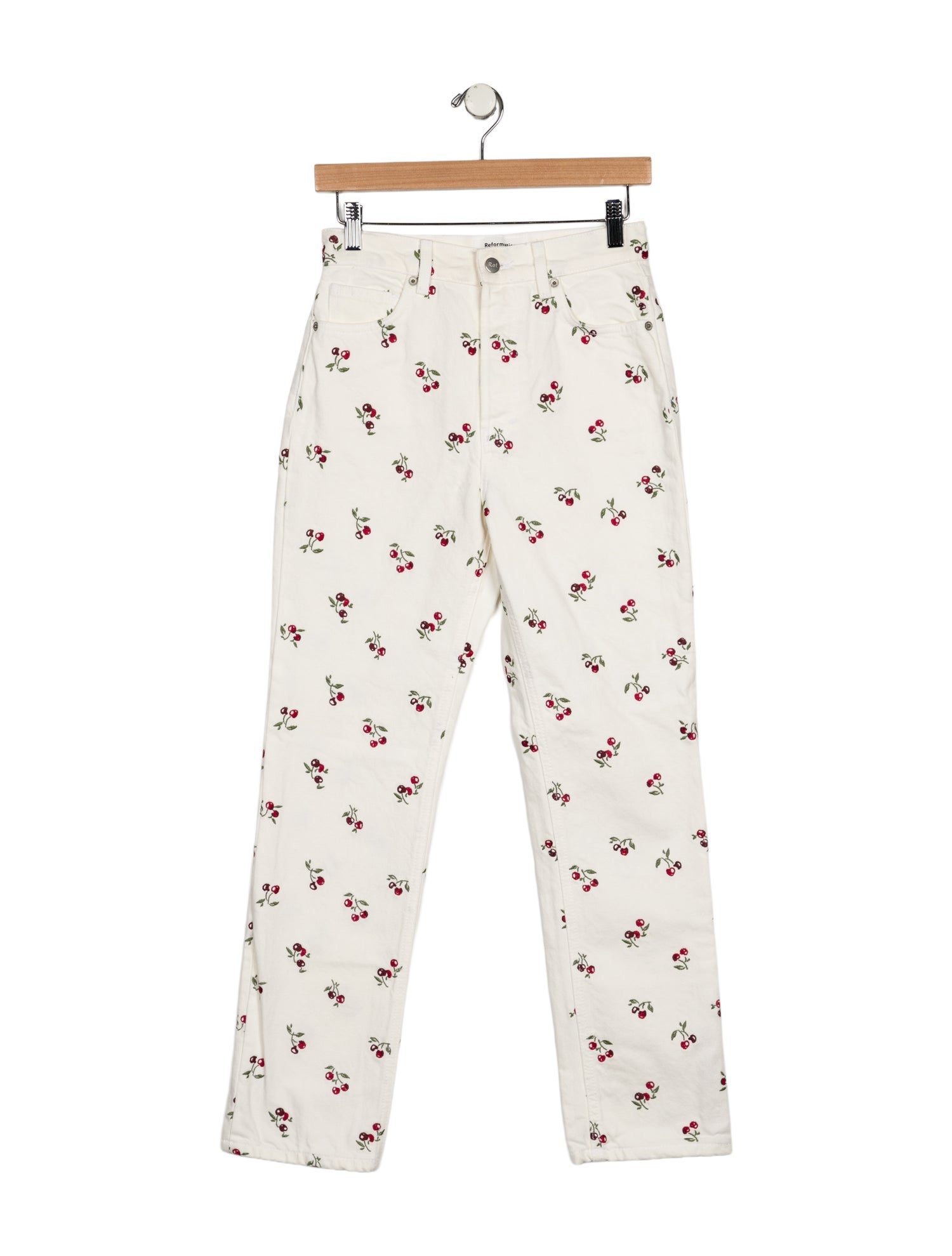 Reformation High-Rise Straight Leg Jeans