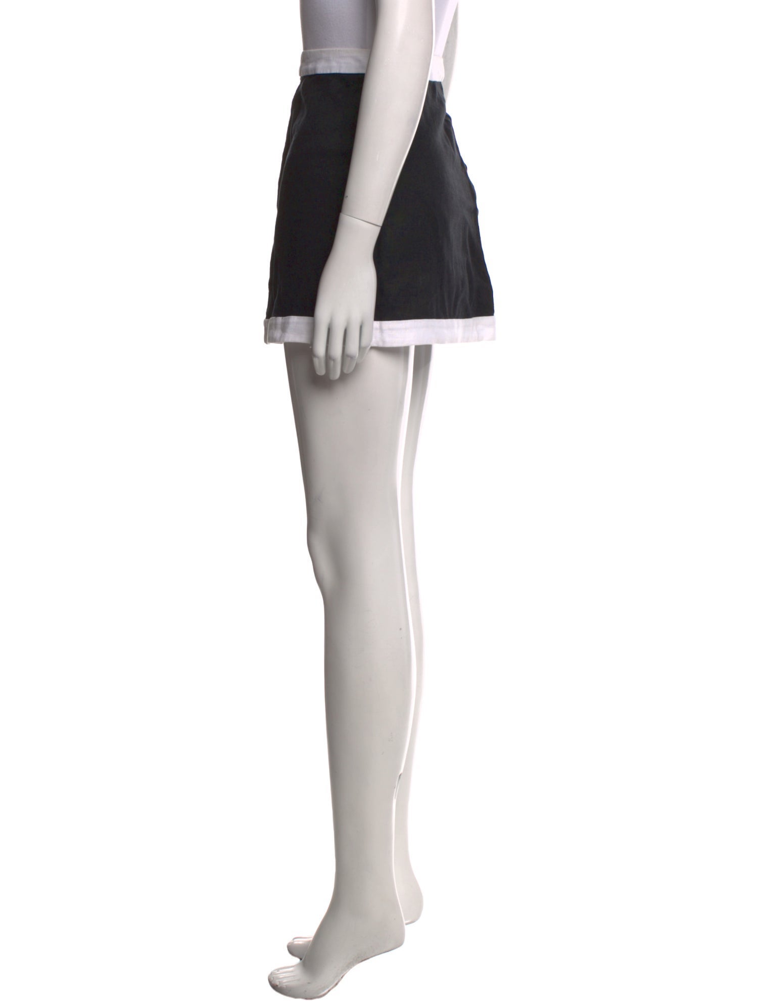 Reformation Linen Mini Skirt