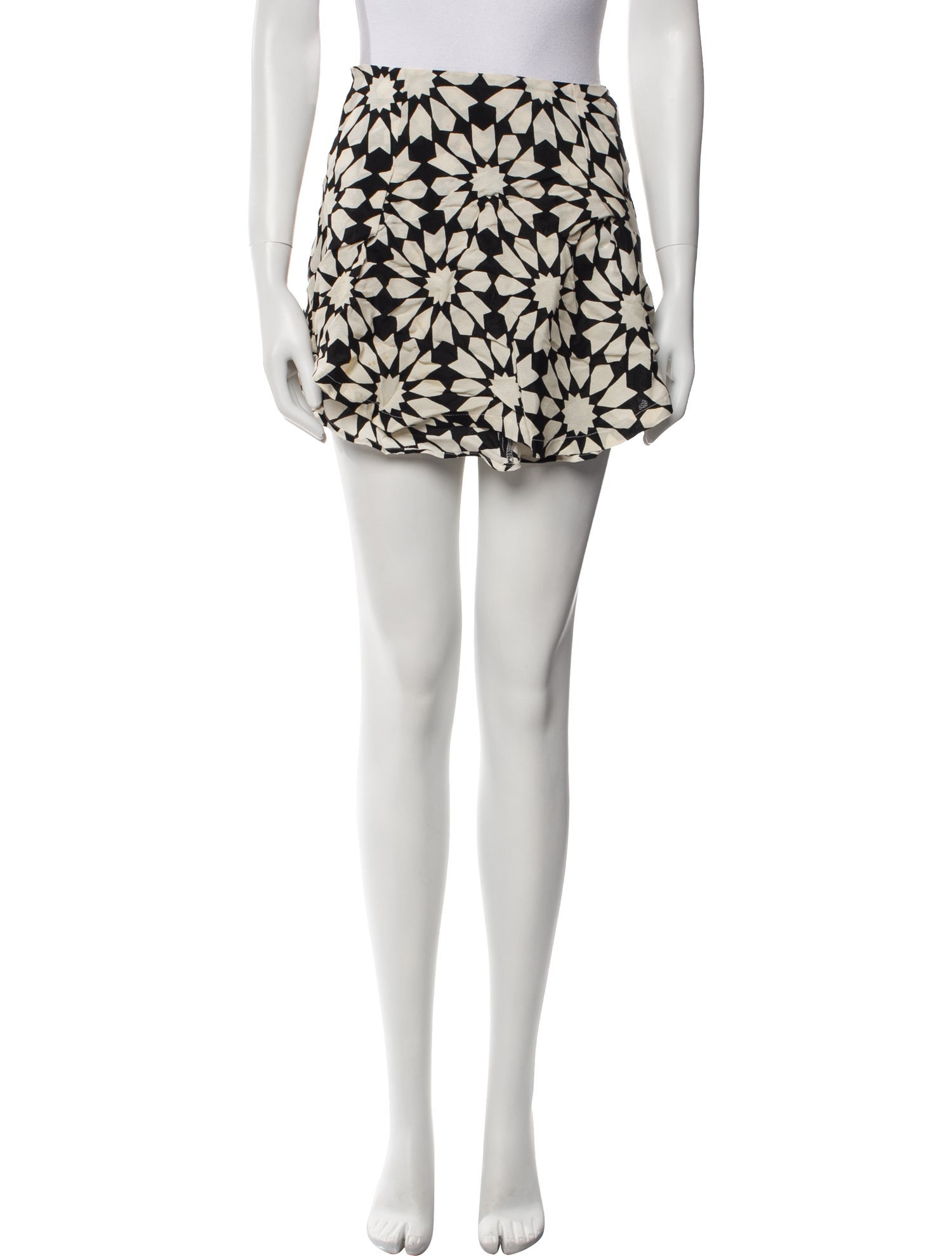 Reformation Linen Mini Skirt