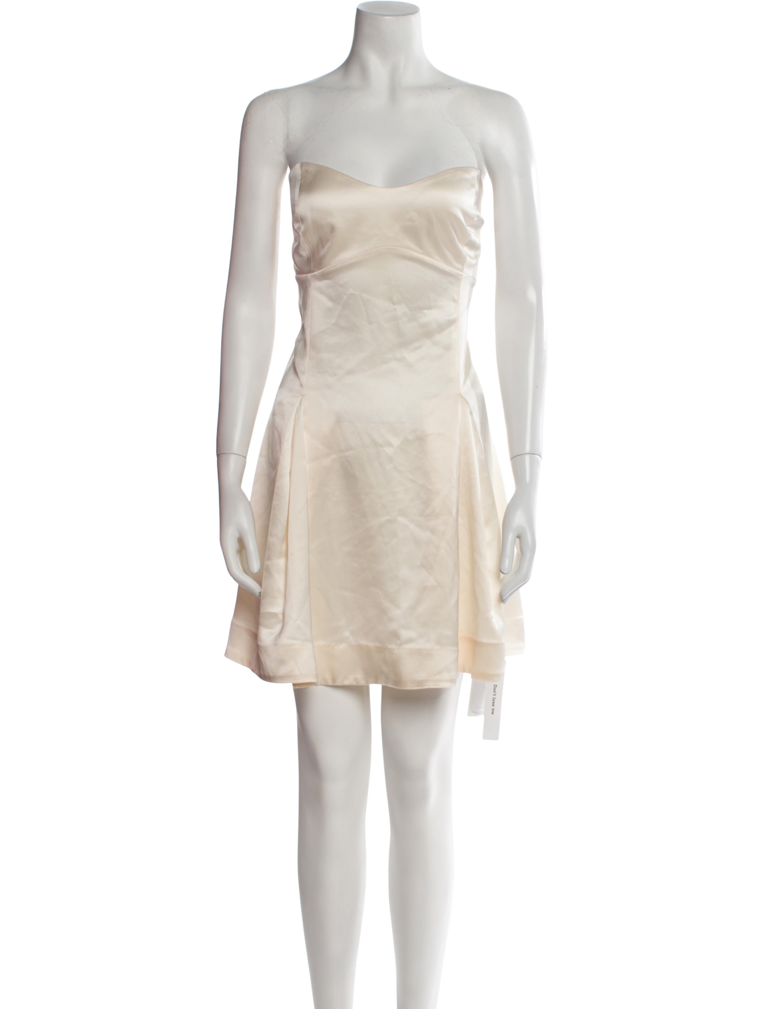 Reformation Strapless Mini Dress