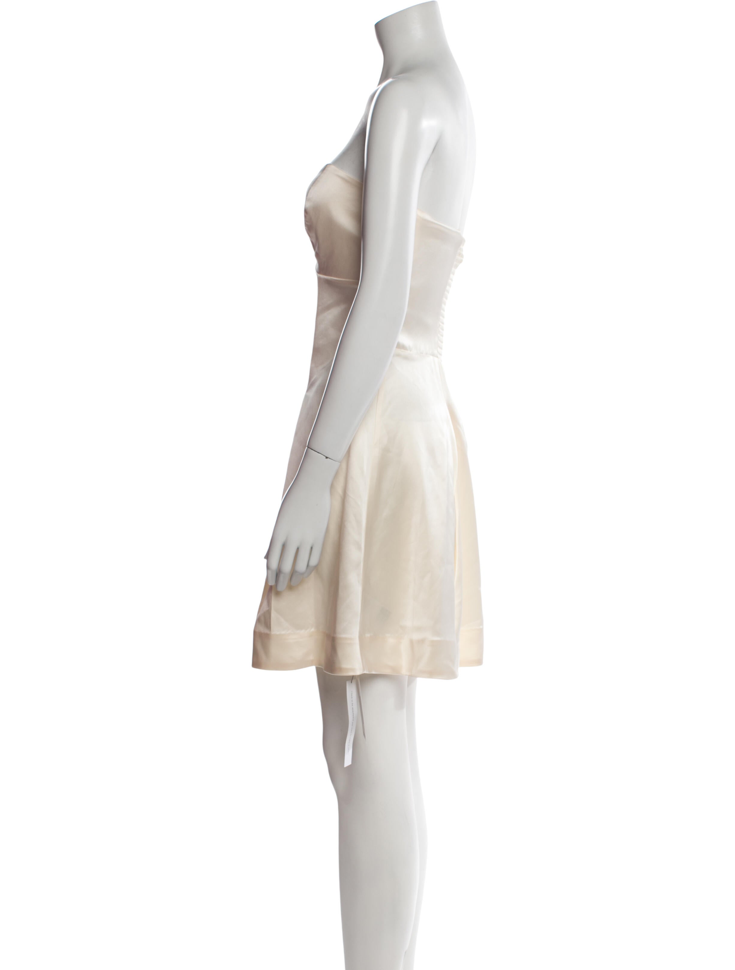 Reformation Strapless Mini Dress