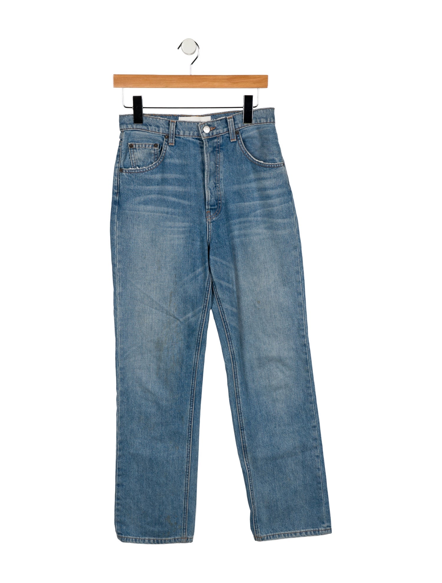 Reformation High-Rise Straight Leg Jeans