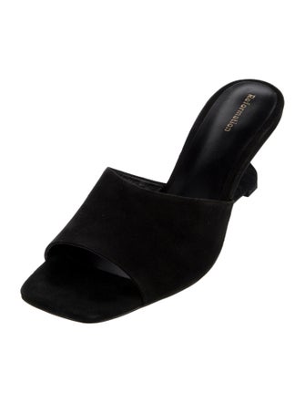 Reformation Suede Slides