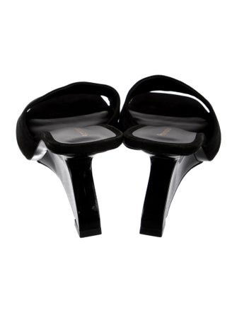 Reformation Suede Slides