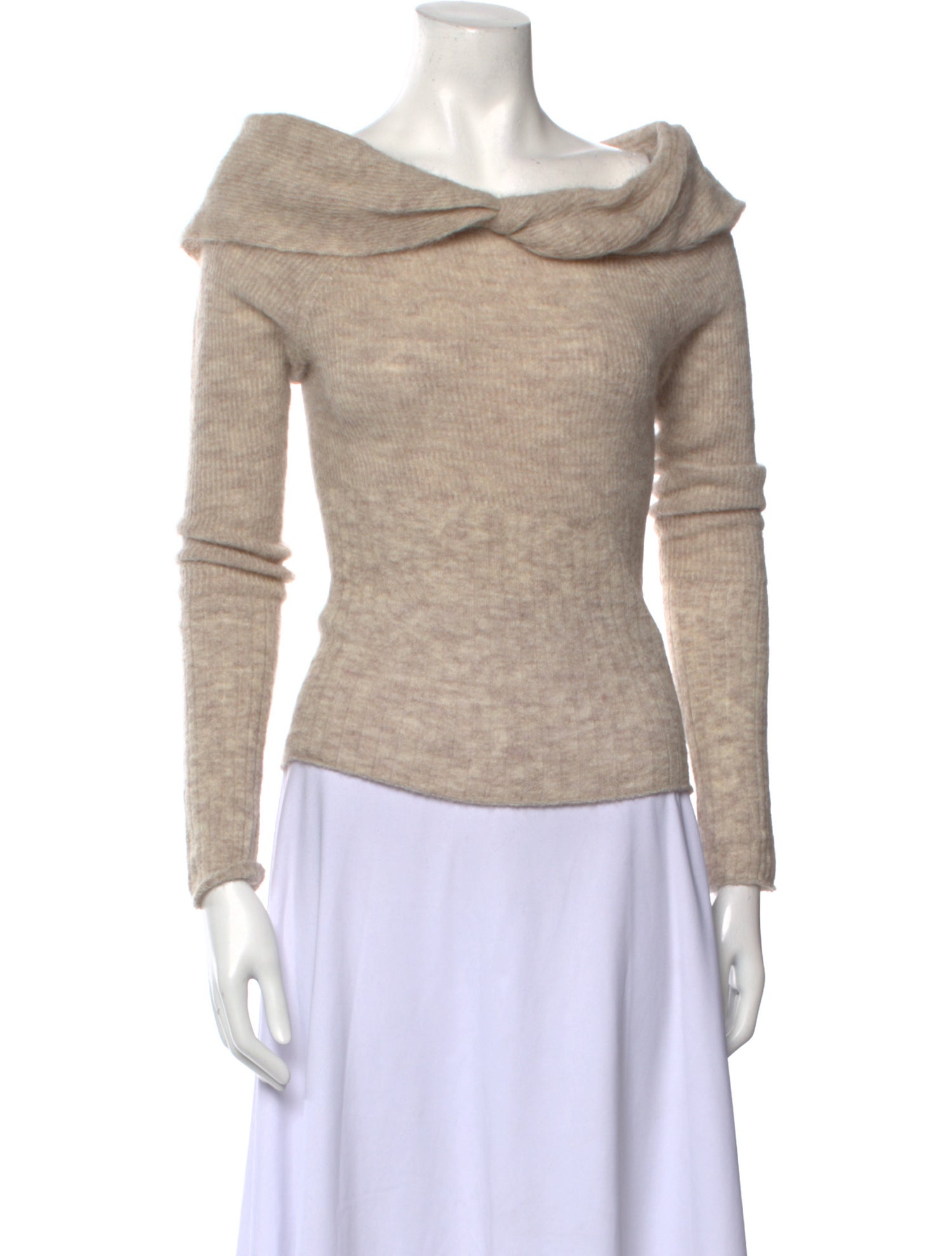 Reformation Baby Alpaca Cowl Neck Sweater