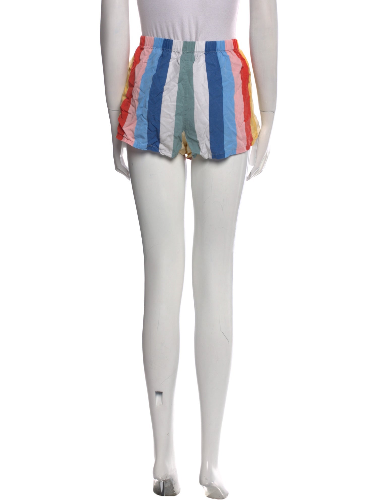 Reformation Striped Mini Shorts