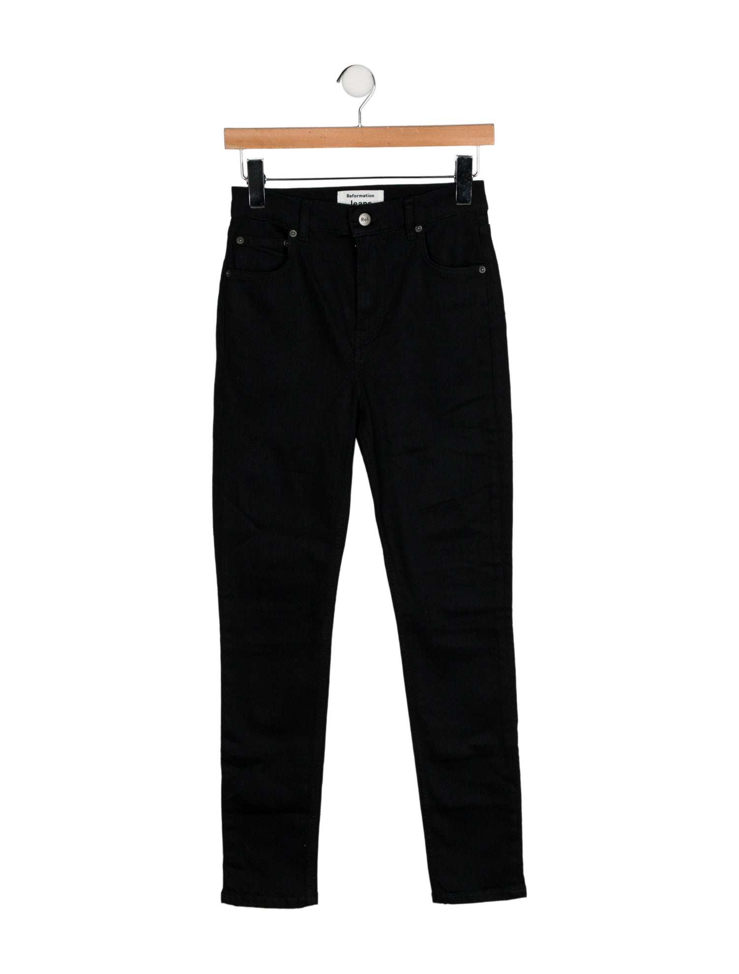 Reformation High-Rise Straight Leg Jeans