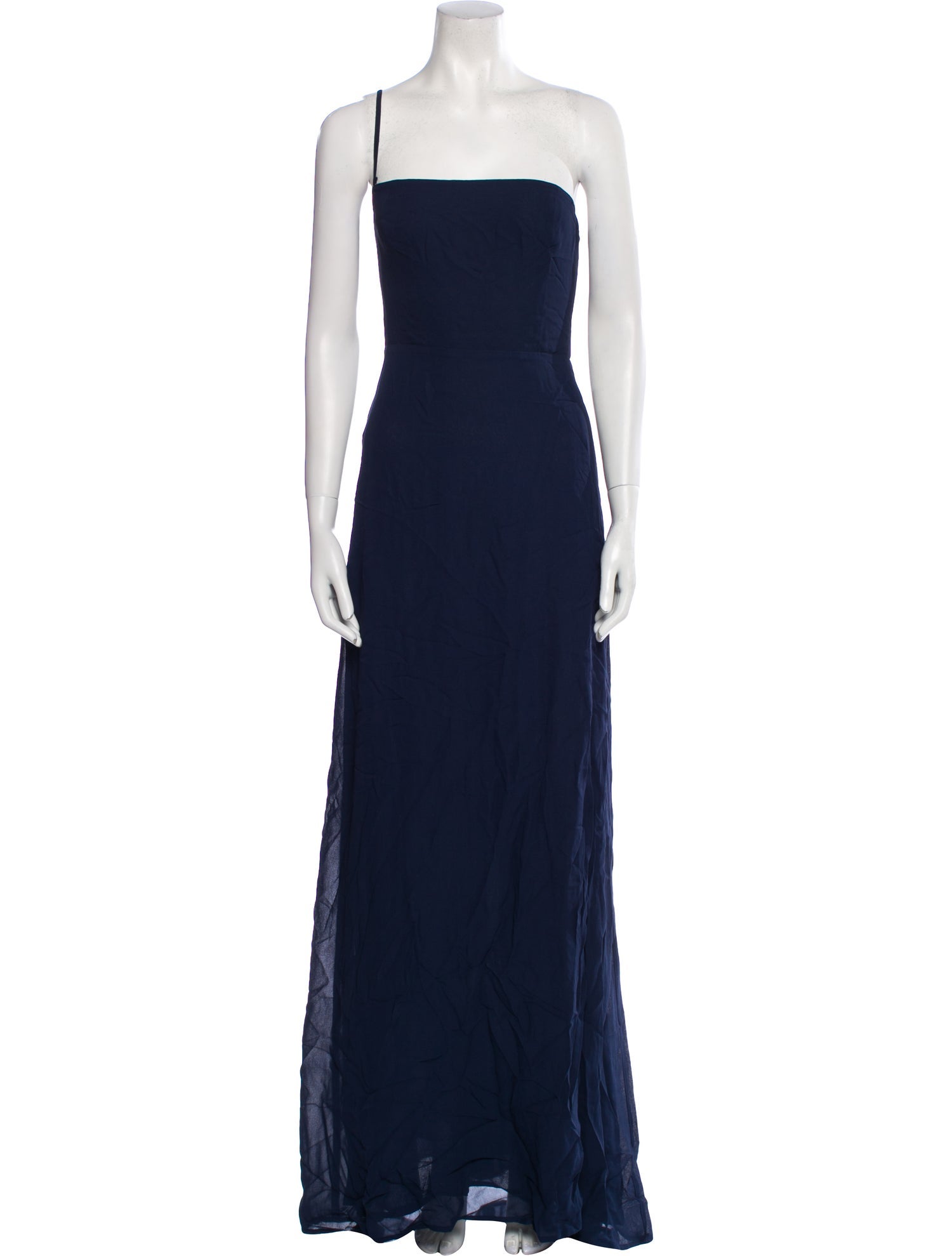 Reformation One-Shoulder Long Dress