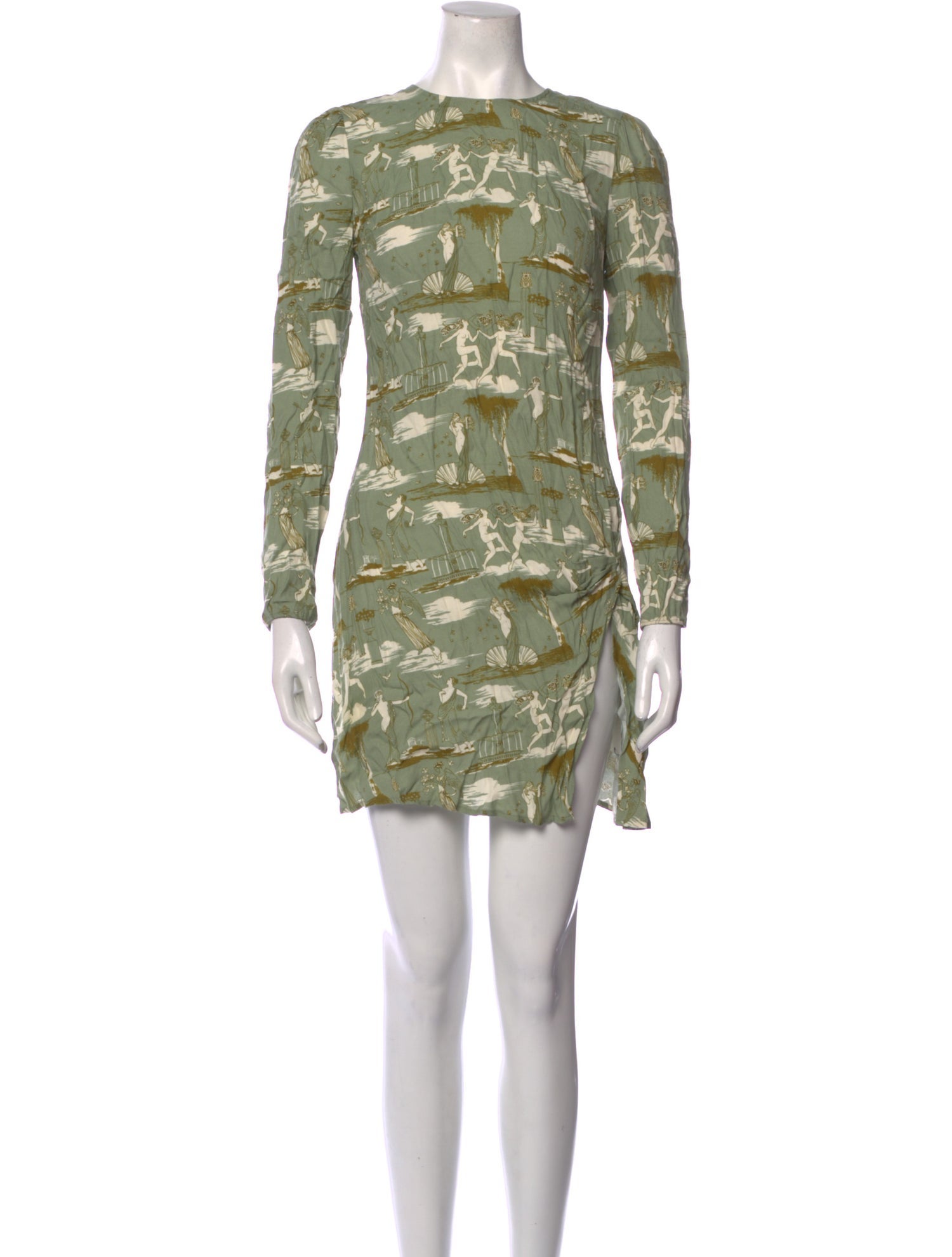 Reformation Printed Mini Dress