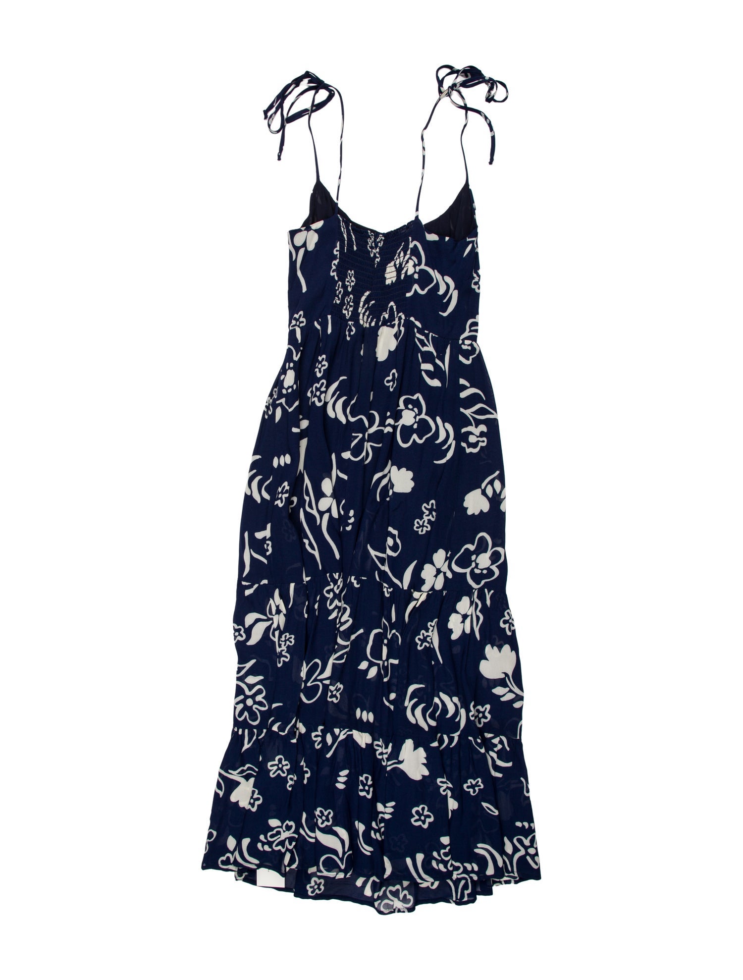 Reformation Floral Print Long Dress