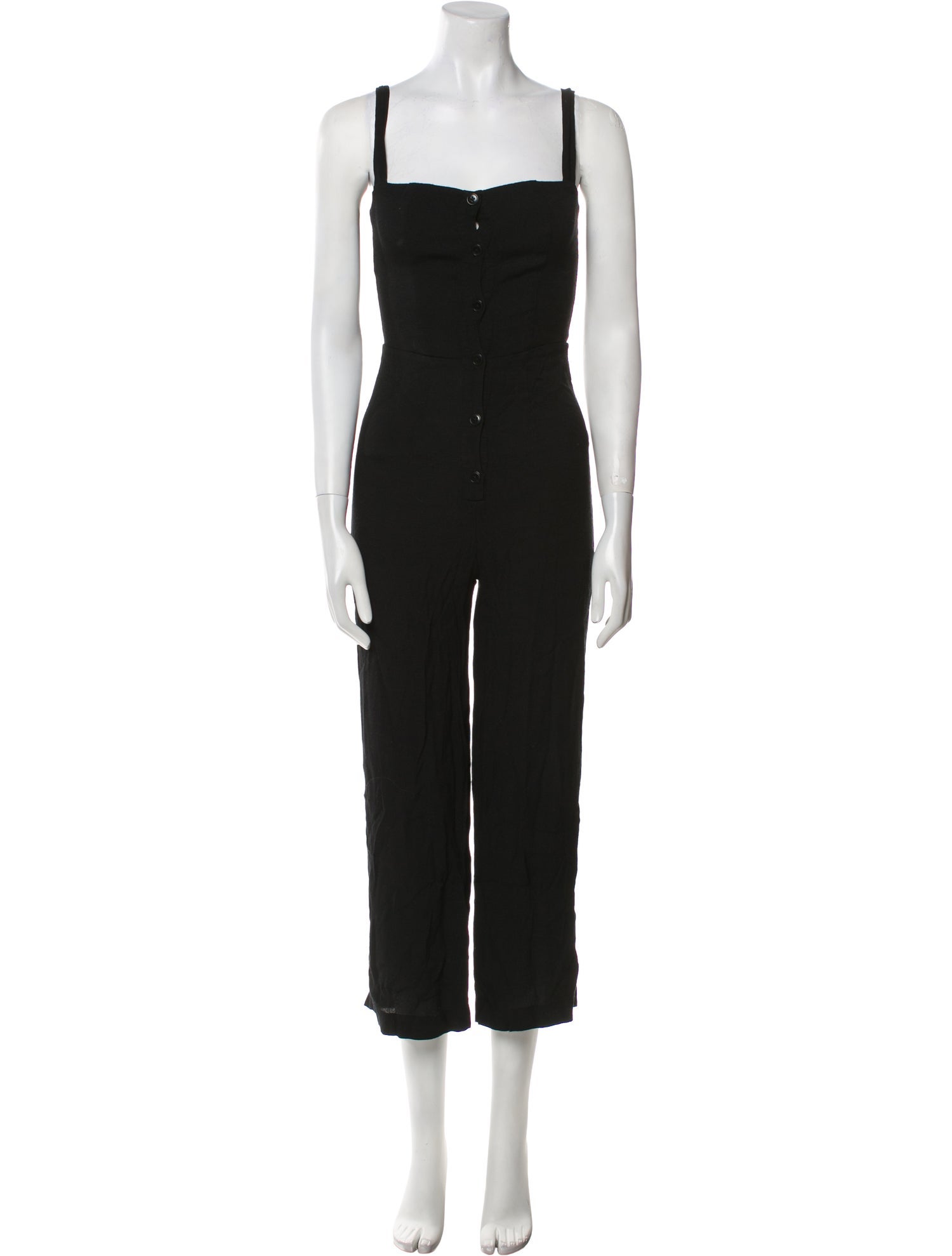 Reformation Square Neckline Jumpsuit