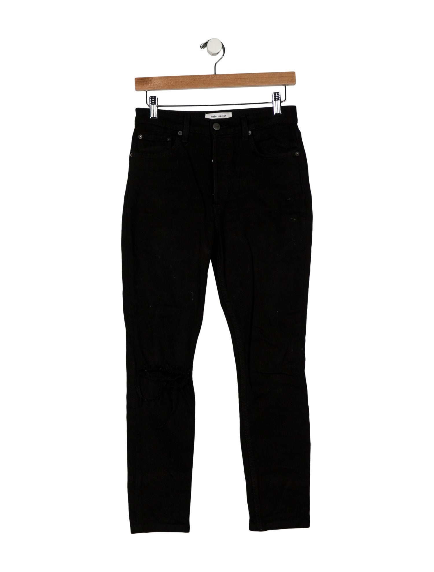 Reformation Mid-Rise Skinny Leg Jeans