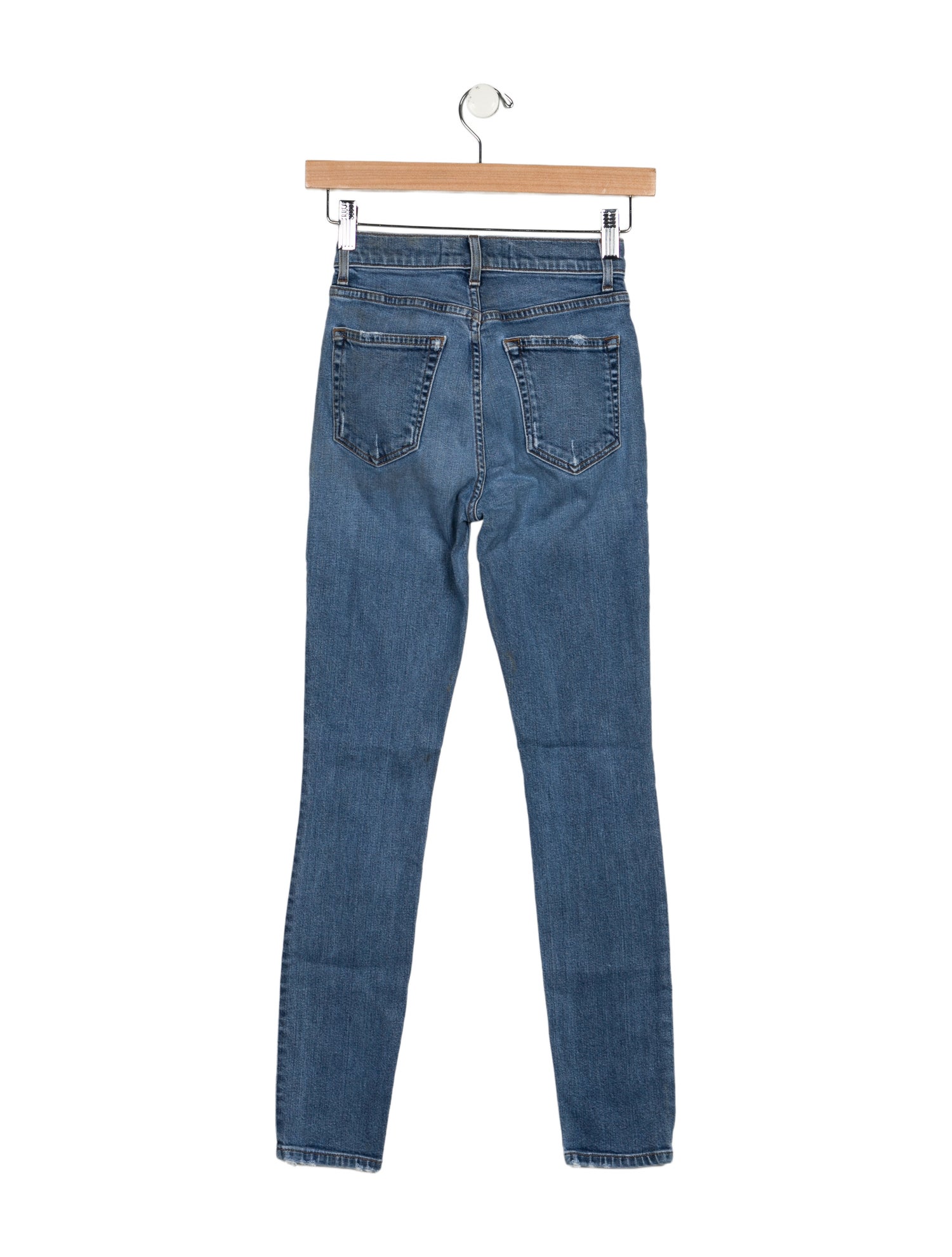 Reformation Mid-Rise Skinny Leg Jeans