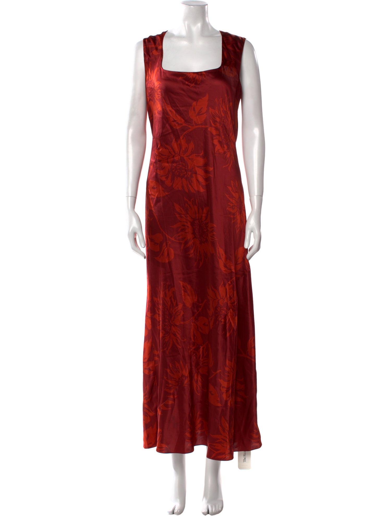 Reformation Silk Long Dress
