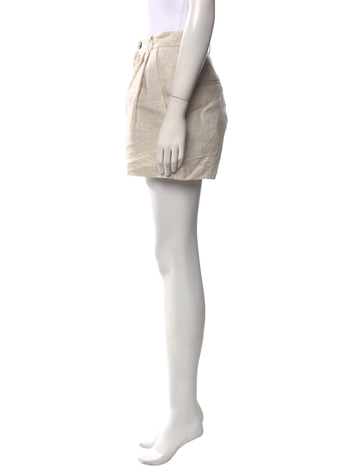 Reformation Linen Mini Shorts