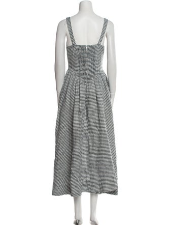 Reformation Linen Long Dress