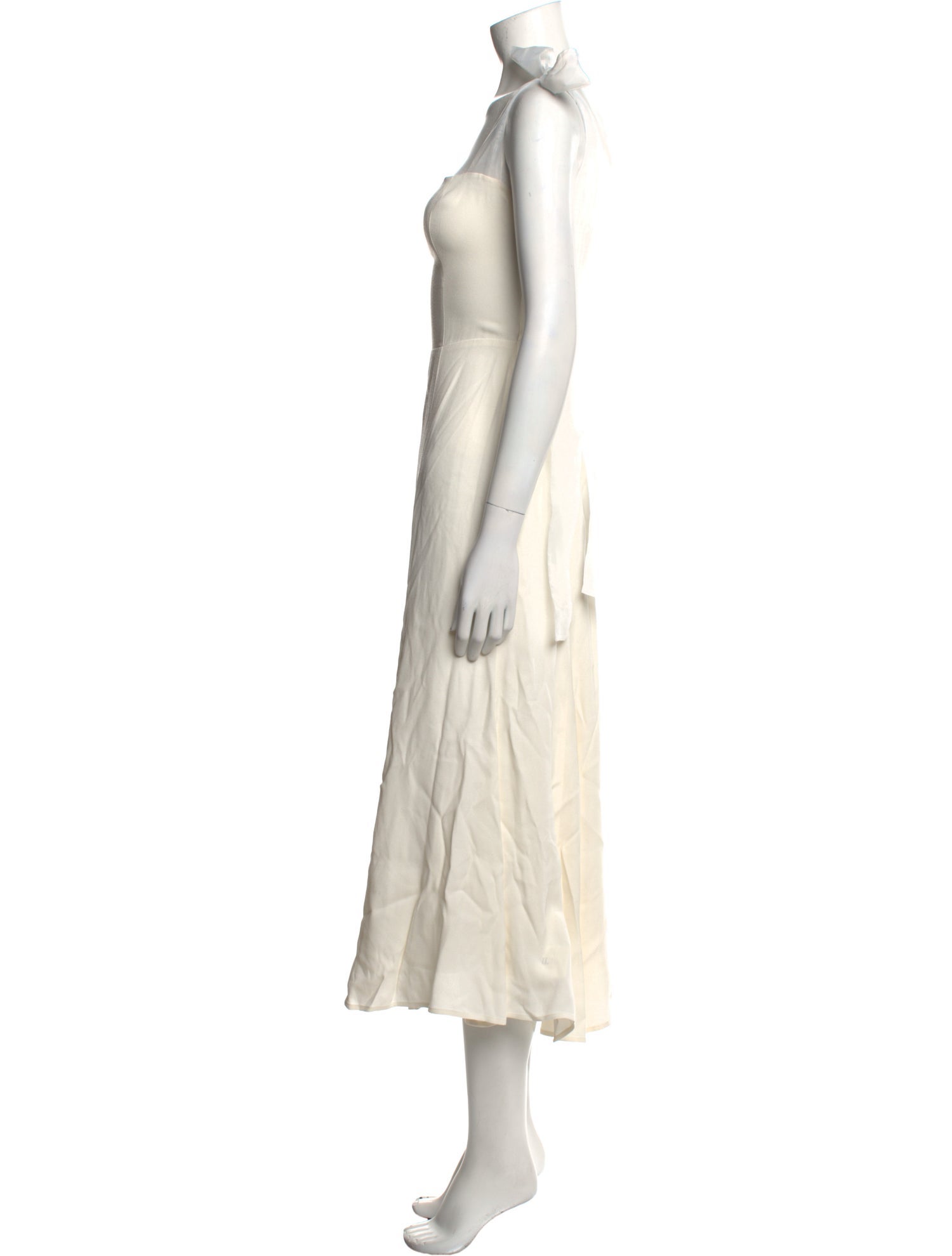 Reformation Square Neckline Long Dress