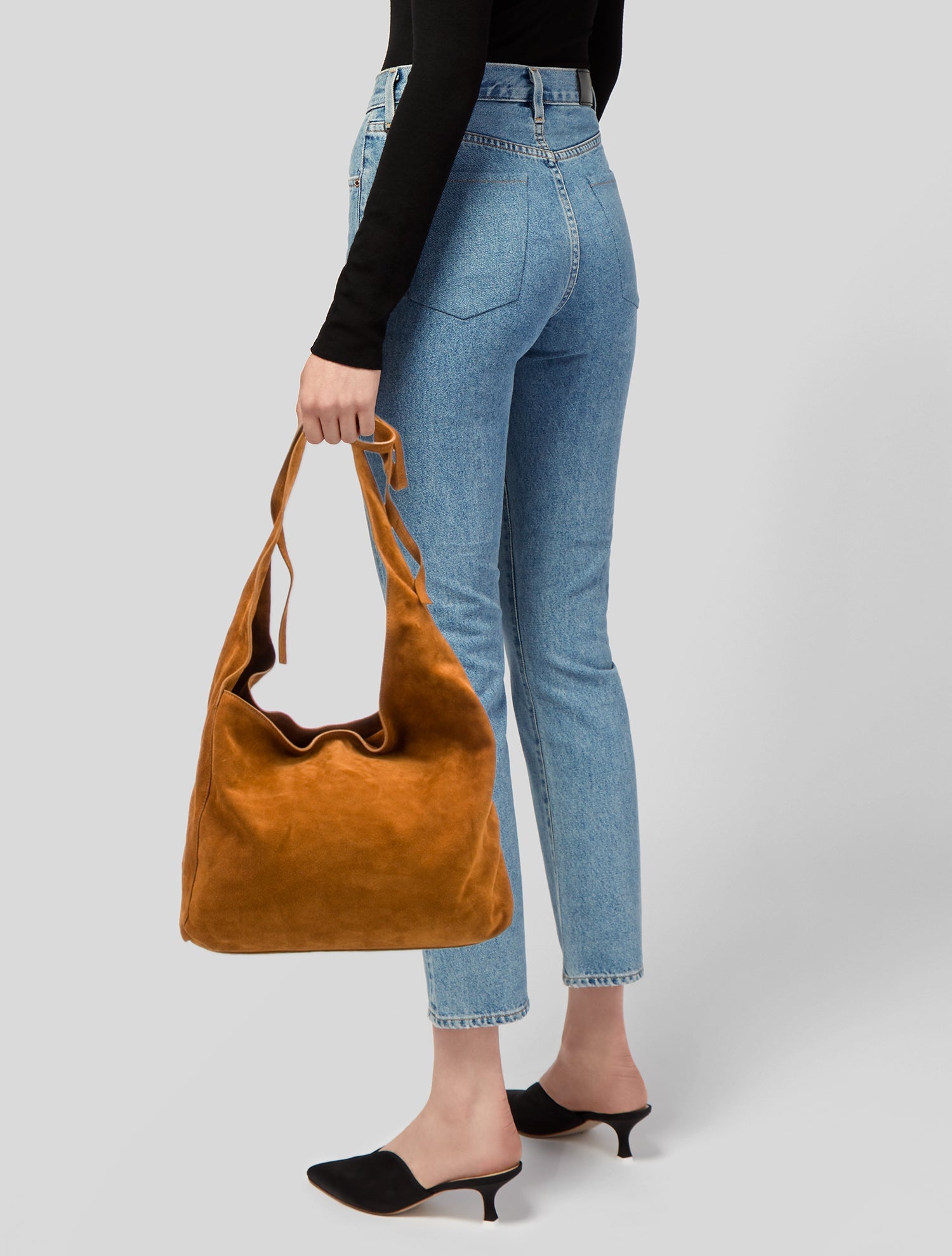 Reformation Suede Hobo