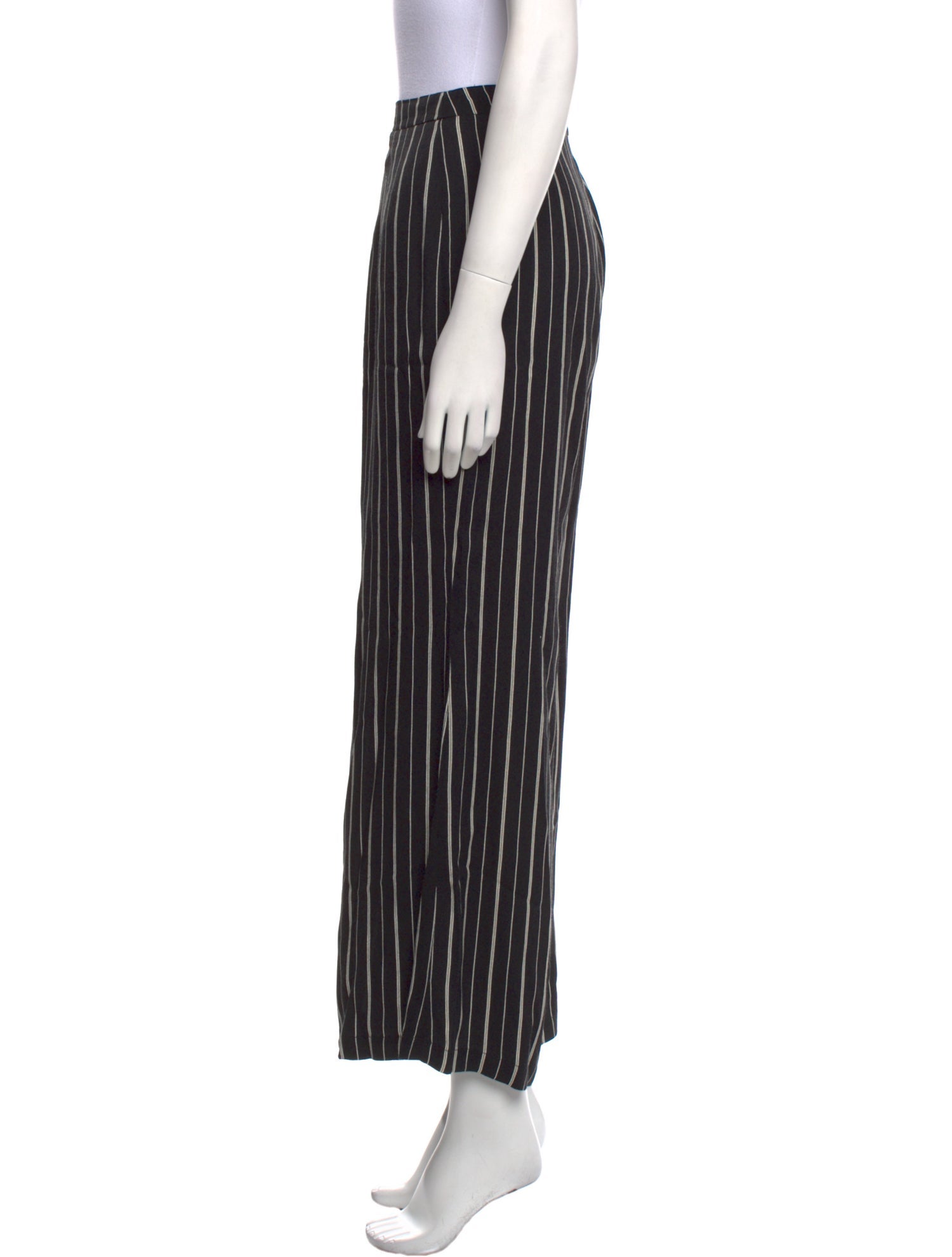 Reformation Striped Wide Leg Pants