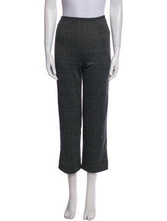 Reformation Plaid Print Pants