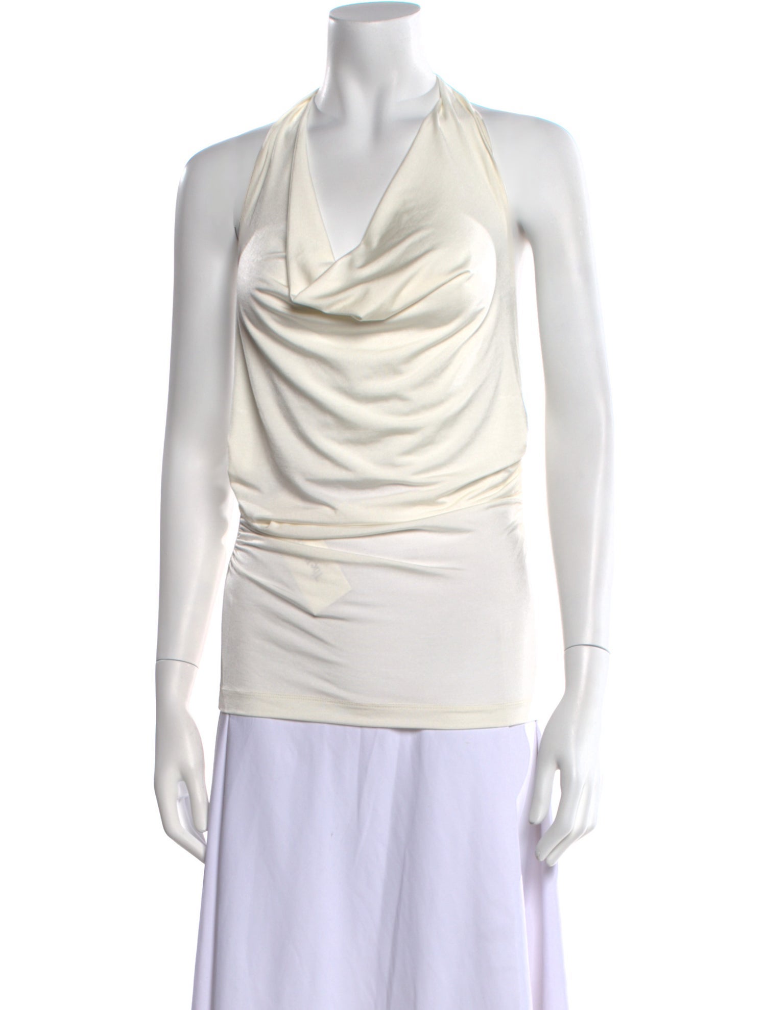 Reformation Cowl Neck Sleeveless Top