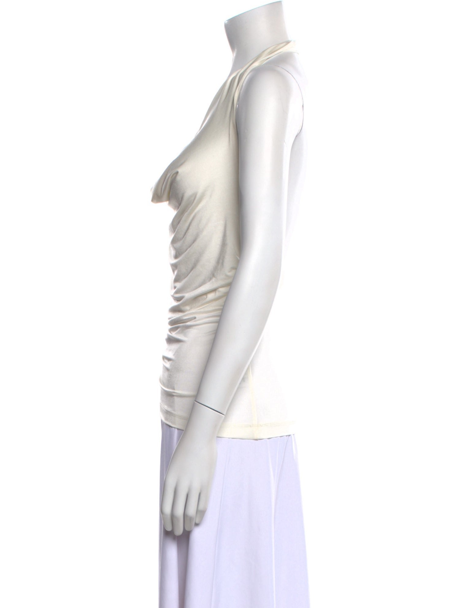 Reformation Cowl Neck Sleeveless Top