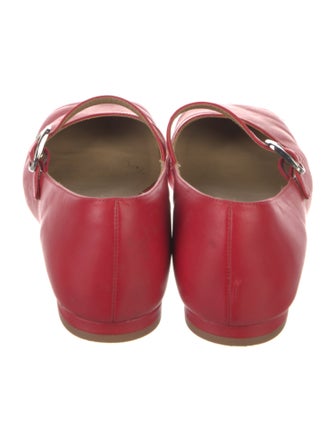 Reformation Leather Mary Jane Flats