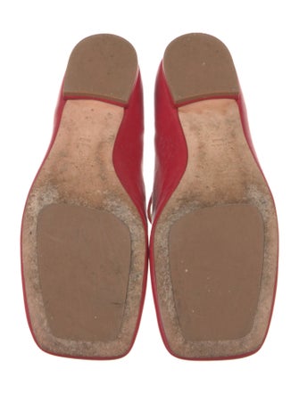 Reformation Leather Mary Jane Flats